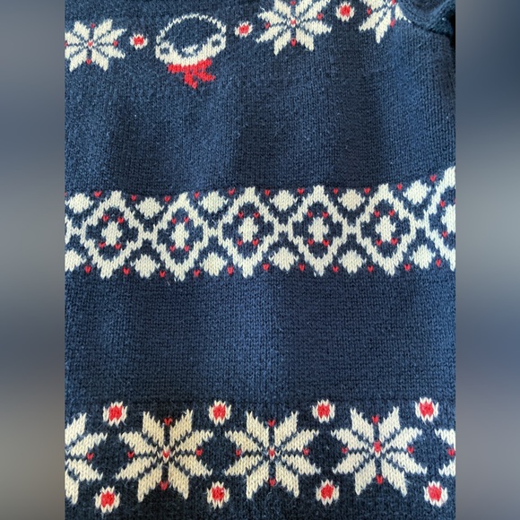 Gymboree 18-24 months Navy Sweater Dress - Picture 3 of 6